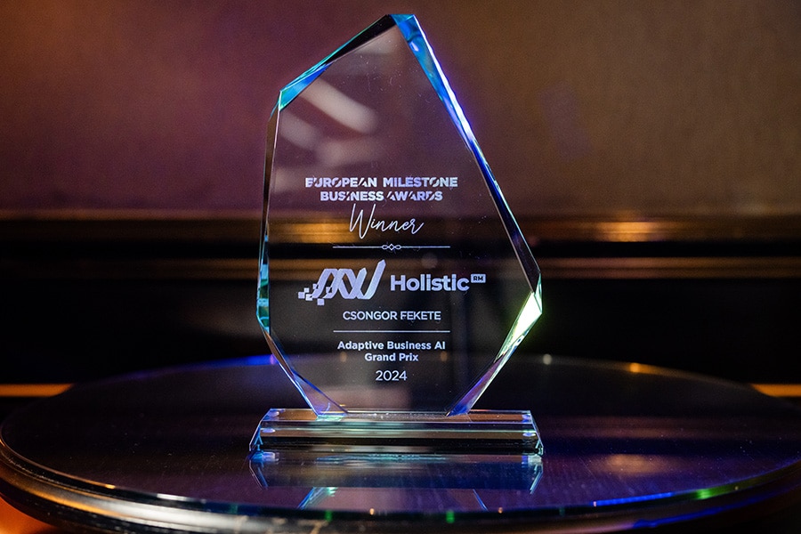HolistiCRM  Adaptive Business AI Grand Prix at European Milestone Business Awards 2024
