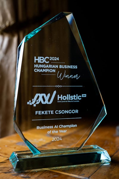 Award of Hungarian Business AI Champion of the year